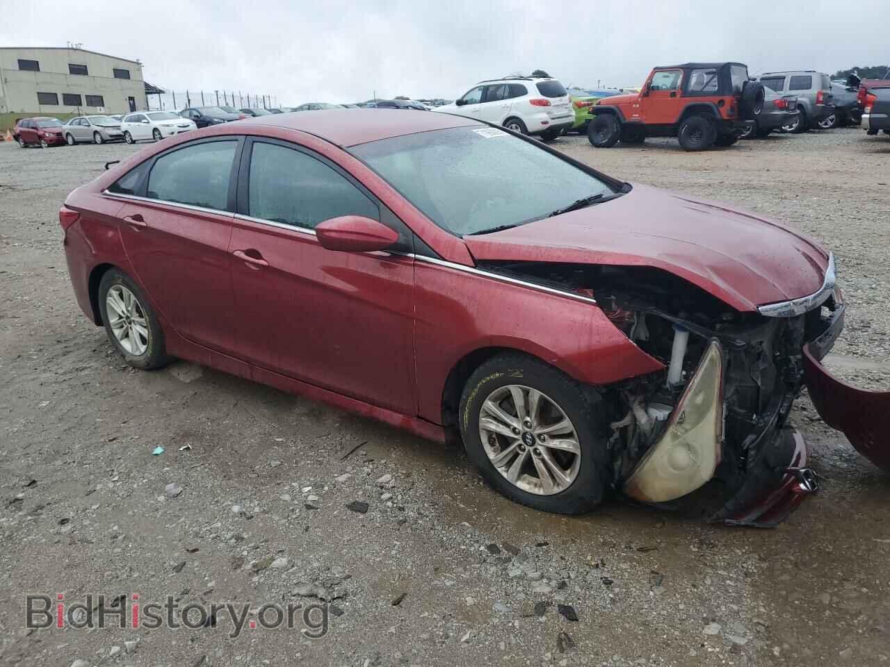 2014 HYUNDAI SONATA - VIN: 5NPEB4AC0EH856473 - Фото 4