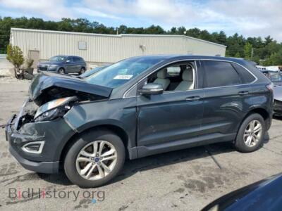 2015 Ford EDGE Titanium, серый — VIN 2FMTK4K94FBC36163, Copart