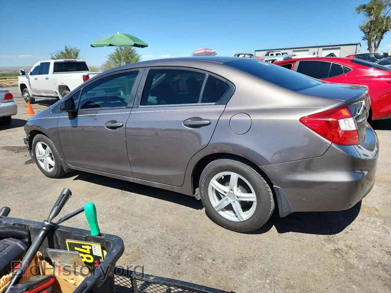 2012 HONDA CIVIC - VIN: 19XFB2F53CE067173 - Фото 2