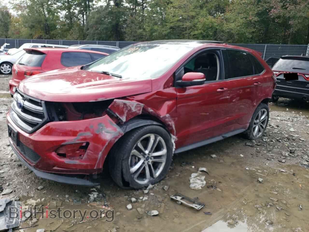 Photo 2FMTK4AP0FBC10353 - FORD EDGE 2015