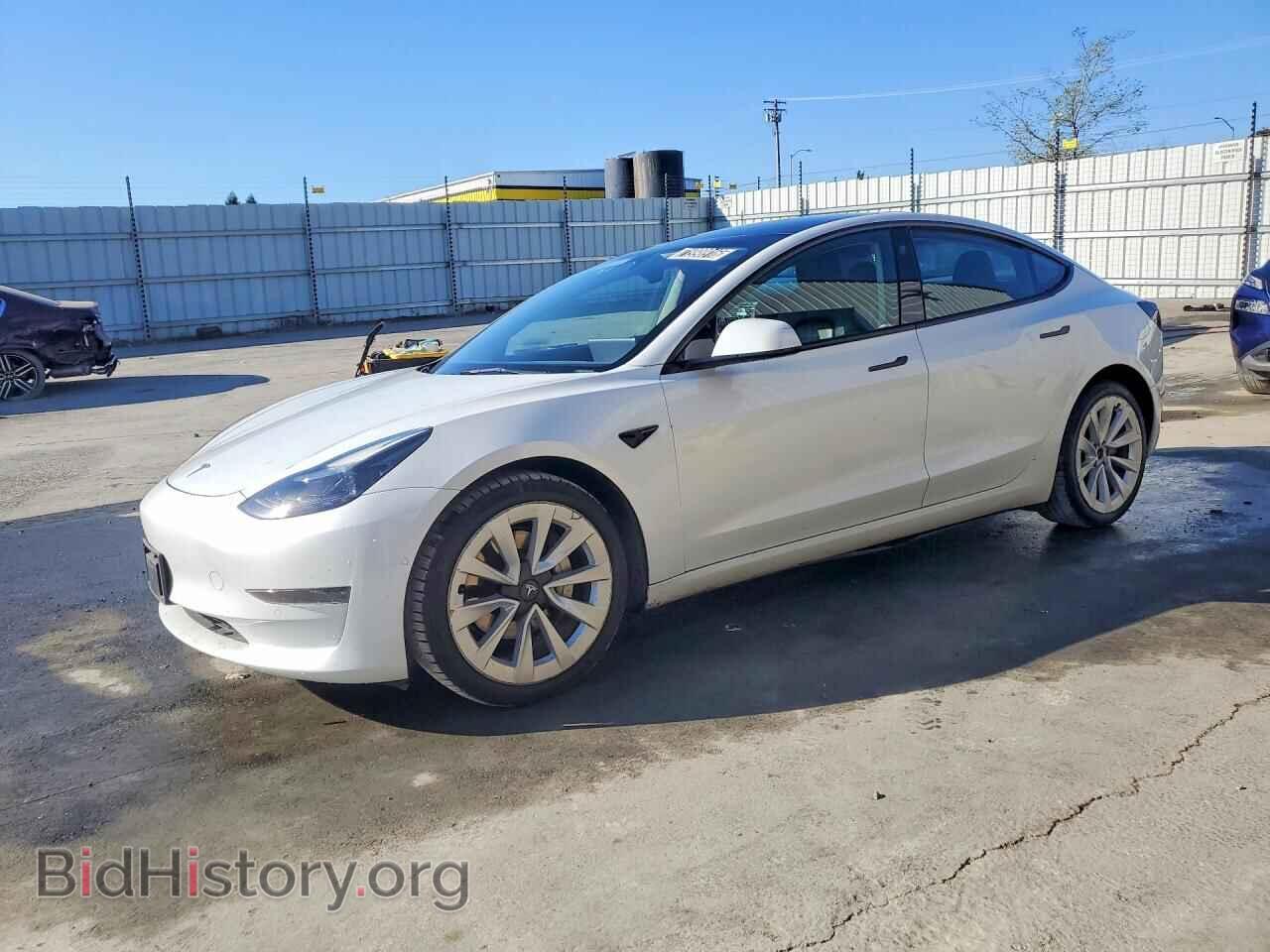 Фотография 5YJ3E1EA7NF371638 - TESLA MODEL 3 2022