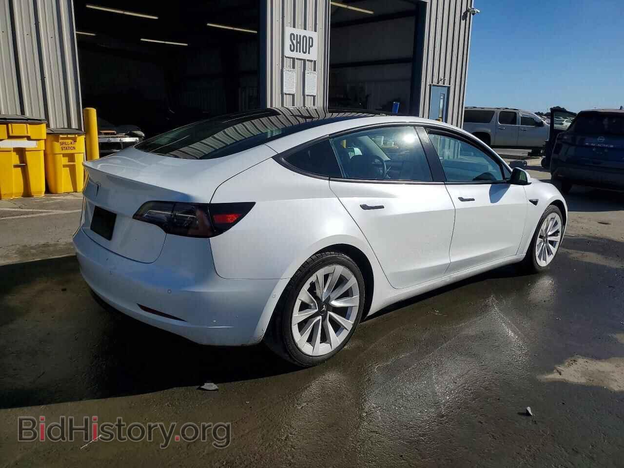 2022 TESLA MODEL 3 - VIN: 5YJ3E1EA7NF371638 - Фото 3