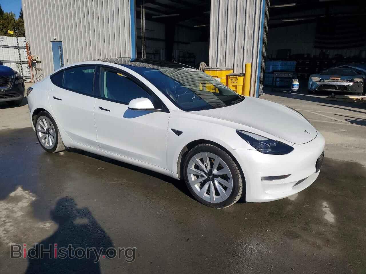2022 TESLA MODEL 3 - VIN: 5YJ3E1EA7NF371638 - Фото 4