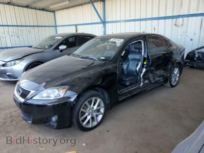 2011 Lexus IS IS 350, black — VIN JTHCE5C21B5001025, Copart