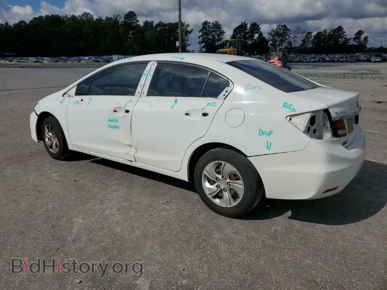 2015 HONDA CIVIC - VIN: 19XFB2F53FE700825 - Фото 2