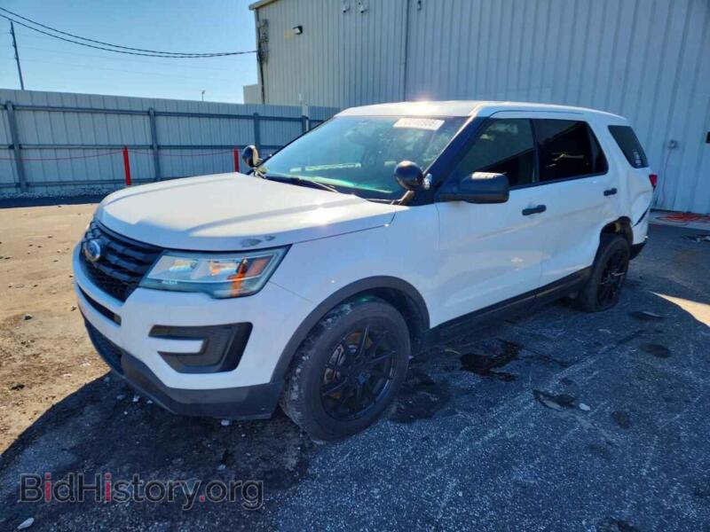 2016 Ford EXPLORER Police Interceptor (VIN 1FM5K8AR8GGB65254) — photo 1 of 15, Copart, damage: rear end