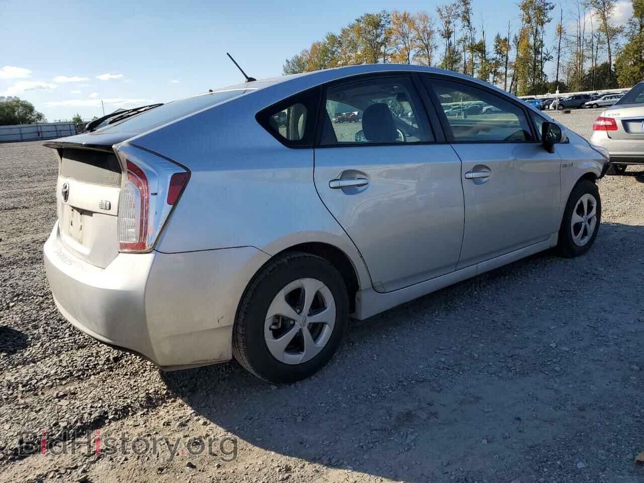 2012 TOYOTA PRIUS - VIN: JTDKN3DU4C5381979 - Фото 3