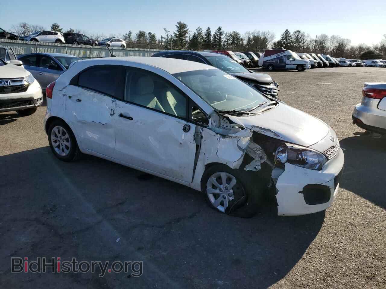 2012 KIA RIO - VIN: KNADM5A30C6052402 - Фото 4