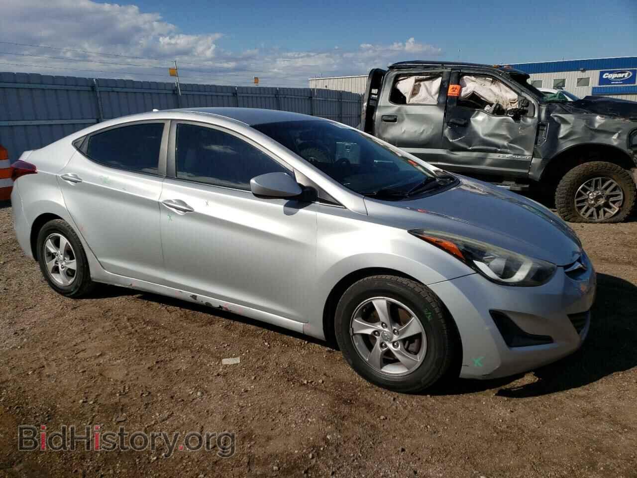 2014 HYUNDAI ELANTRA - VIN: 5NPDH4AE5EH524556 - Фото 4