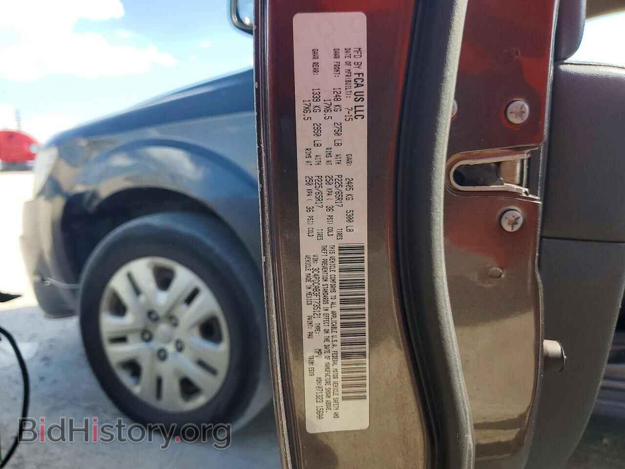 2015 DODGE JOURNEY - VIN: 3C4PDCAB3FT735121 - Photo 13