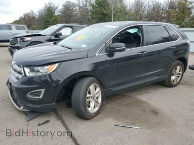 2016 Ford EDGE SEL, black — VIN 2FMPK4J89GBC55559, Copart