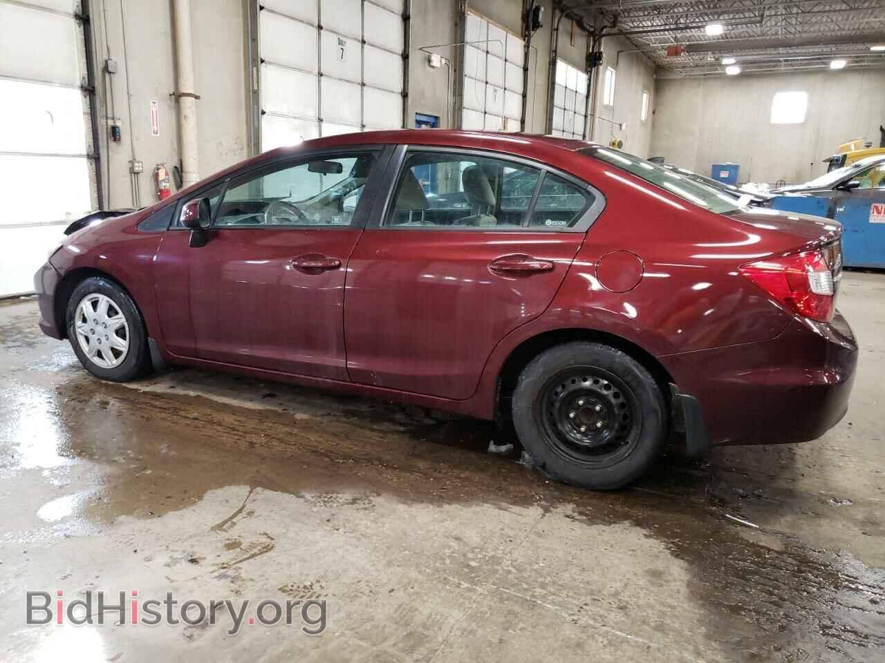 2012 HONDA CIVIC - VIN: 2HGFB2F55CH567812 - Фото 2