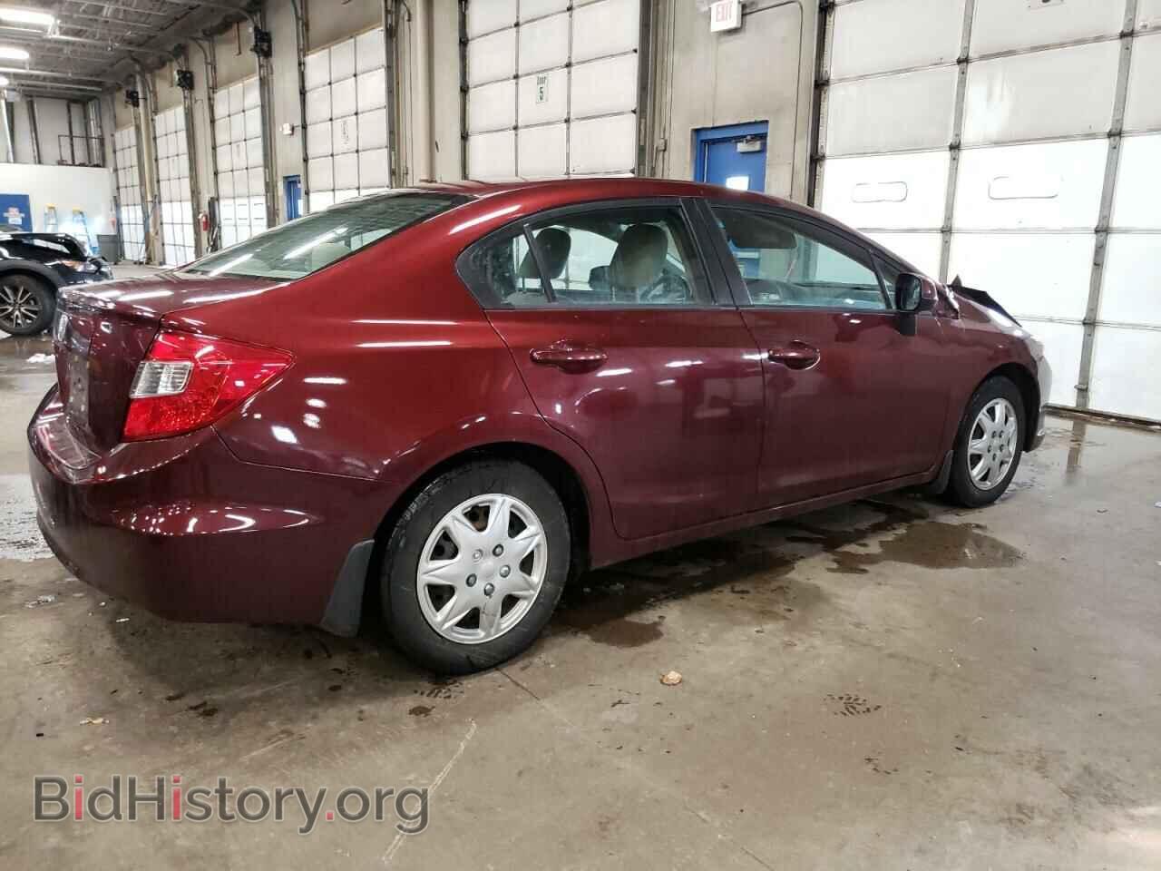2012 HONDA CIVIC - VIN: 2HGFB2F55CH567812 - Фото 3