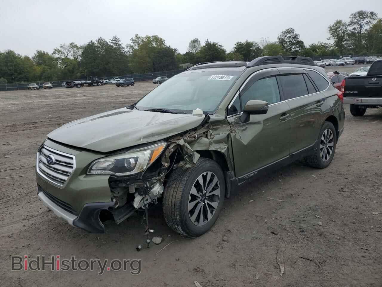 Фотография 4S4BSENC7G3218900 - SUBARU OUTBACK 2016