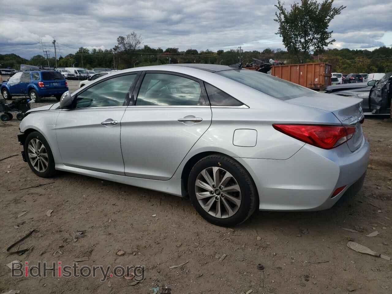 2014 HYUNDAI SONATA - VIN: 5NPEC4AC6EH818985 - Фото 2