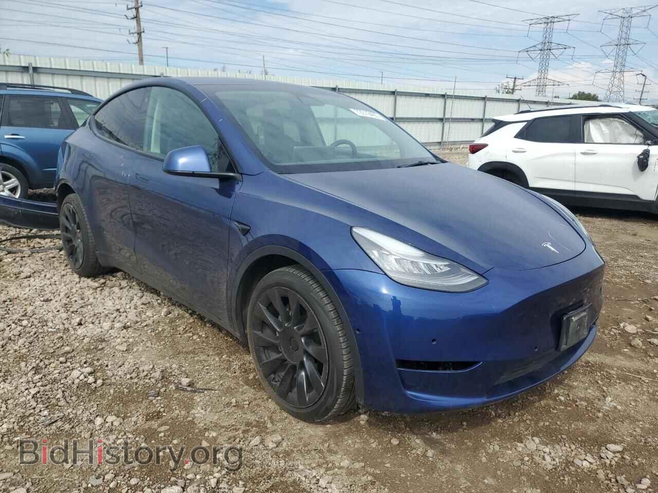 2021 TESLA MODEL Y - VIN: 5YJYGDEE3MF153568 - Фото 4
