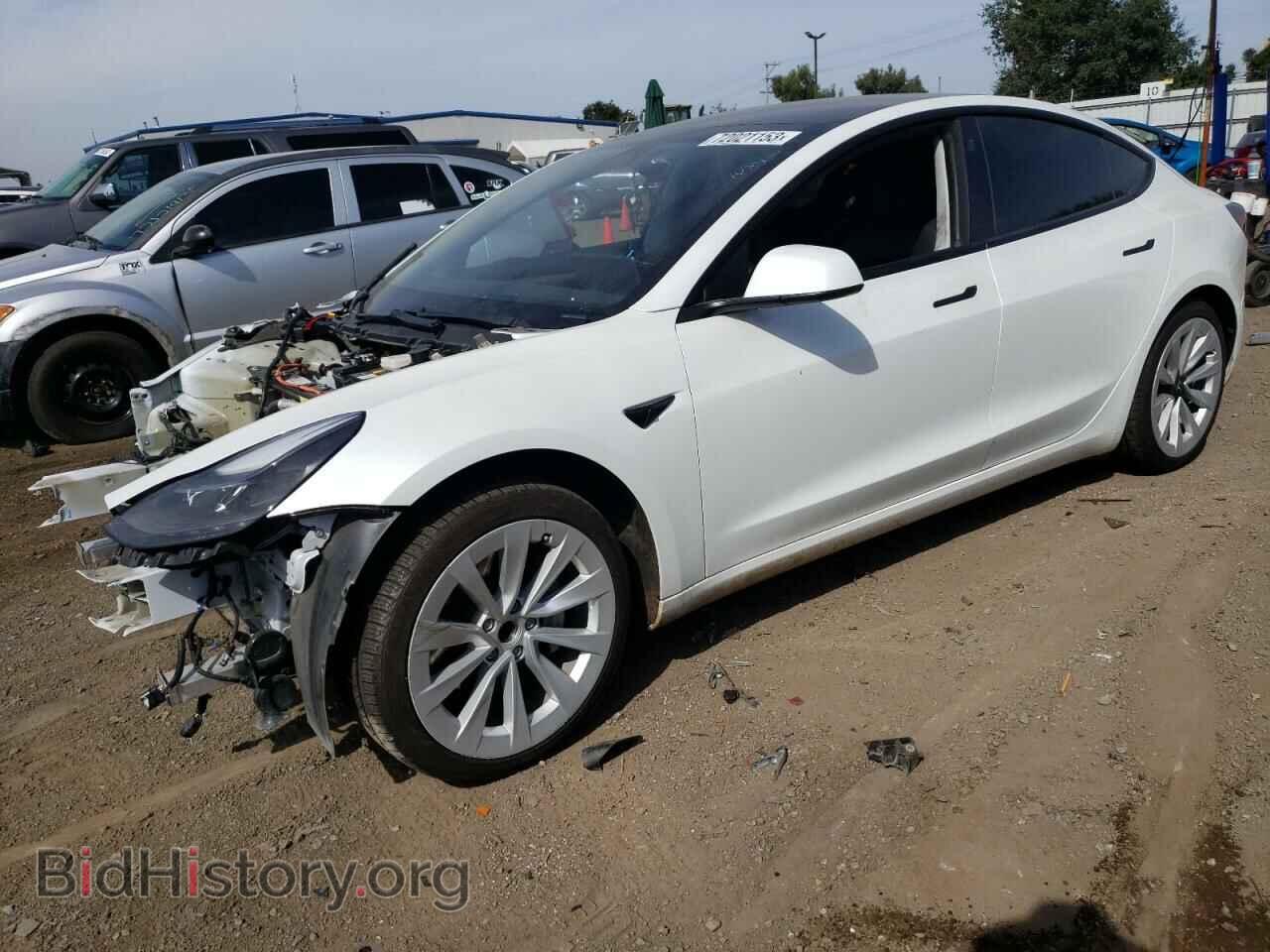 Photo 5YJ3E1EA9MF987792 - TESLA MODEL 3 2021