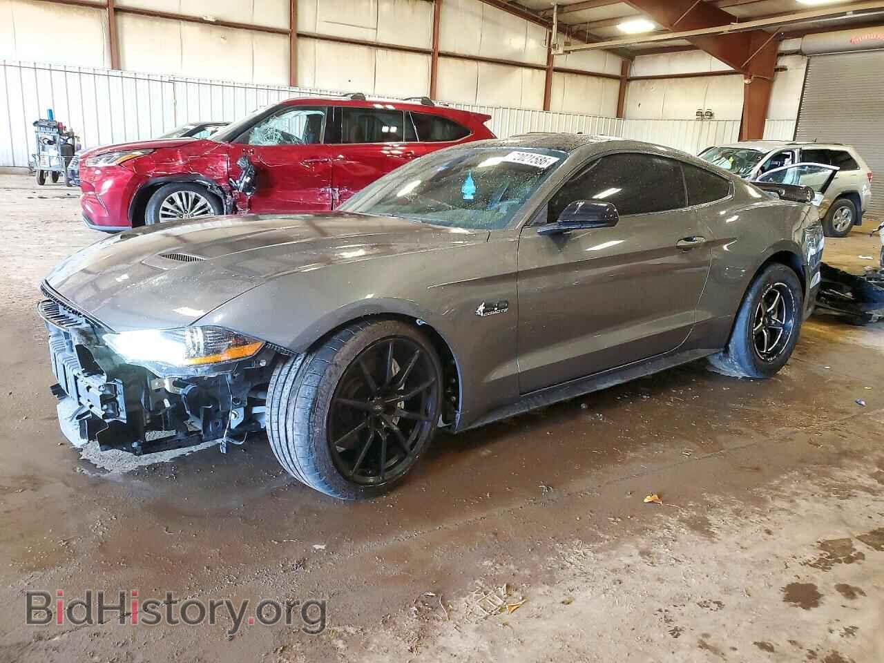 Photo 1FA6P8CF5M5111095 - FORD MUSTANG 2021