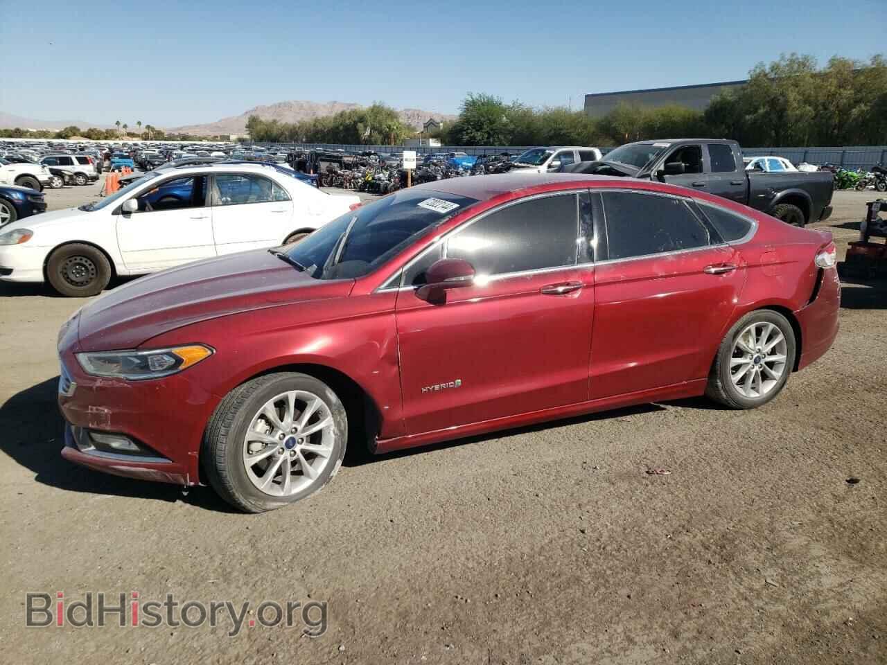 Фотография 3FA6P0LU5HR117742 - FORD FUSION 2017