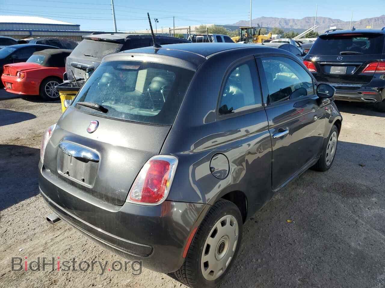 2015 FIAT 500 - VIN: 3C3CFFAR9FT636654 - Фото 3
