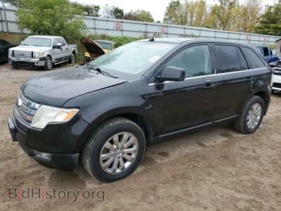 2008 Ford EDGE EDGE LIMIT, black — VIN 2FMDK49C48BA83843, Copart