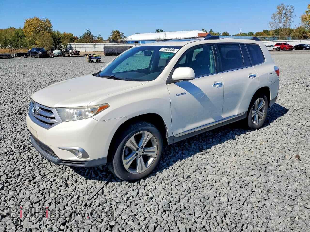 Фотография 5TDDK3EHXCS148251 - TOYOTA HIGHLANDER 2012
