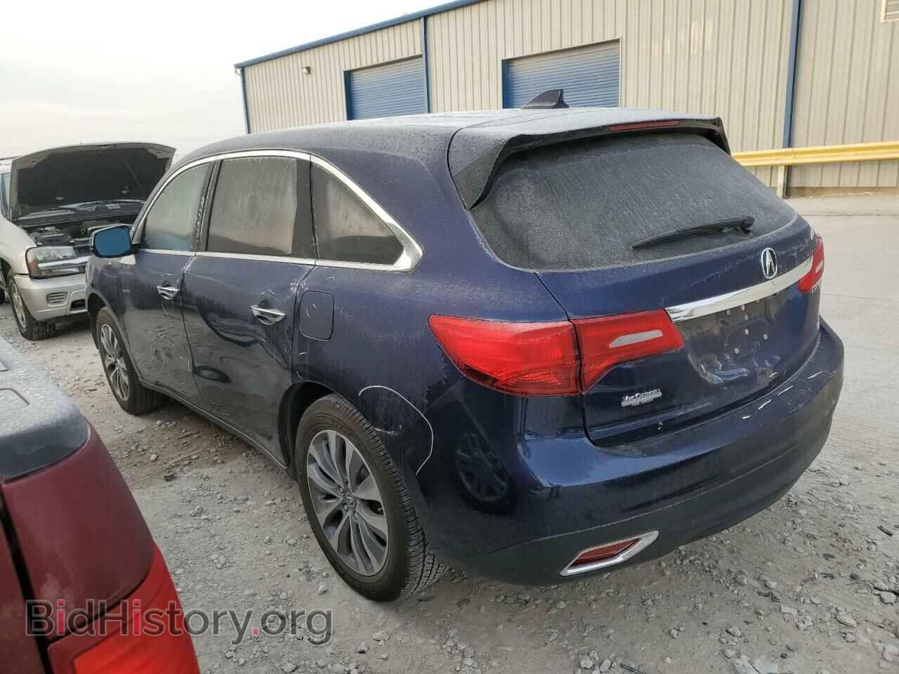 2014 ACURA MDX - VIN: 5FRYD3H41EB002041 - Фото 2