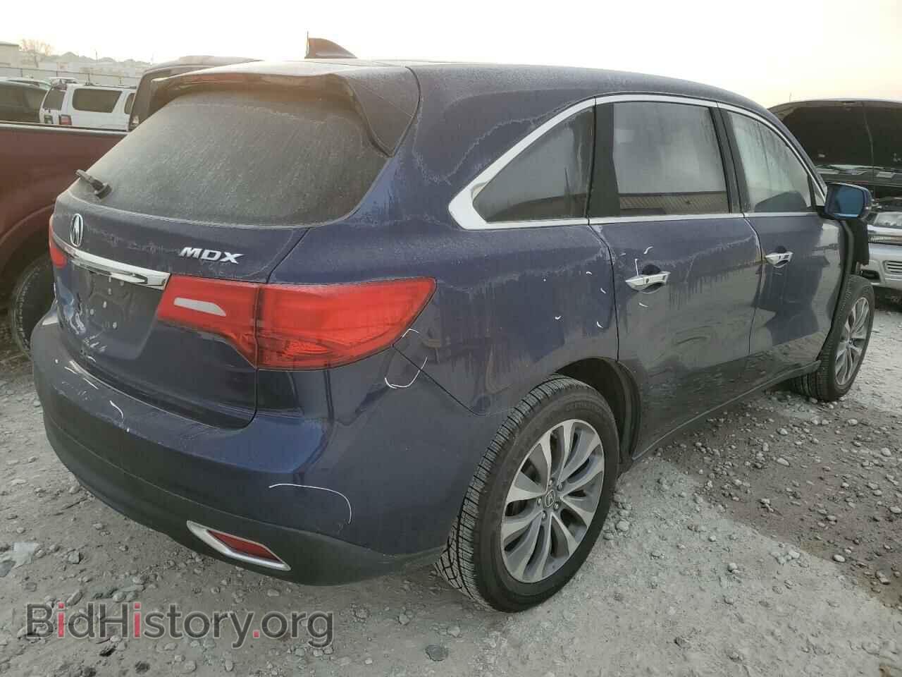 2014 ACURA MDX - VIN: 5FRYD3H41EB002041 - Фото 3