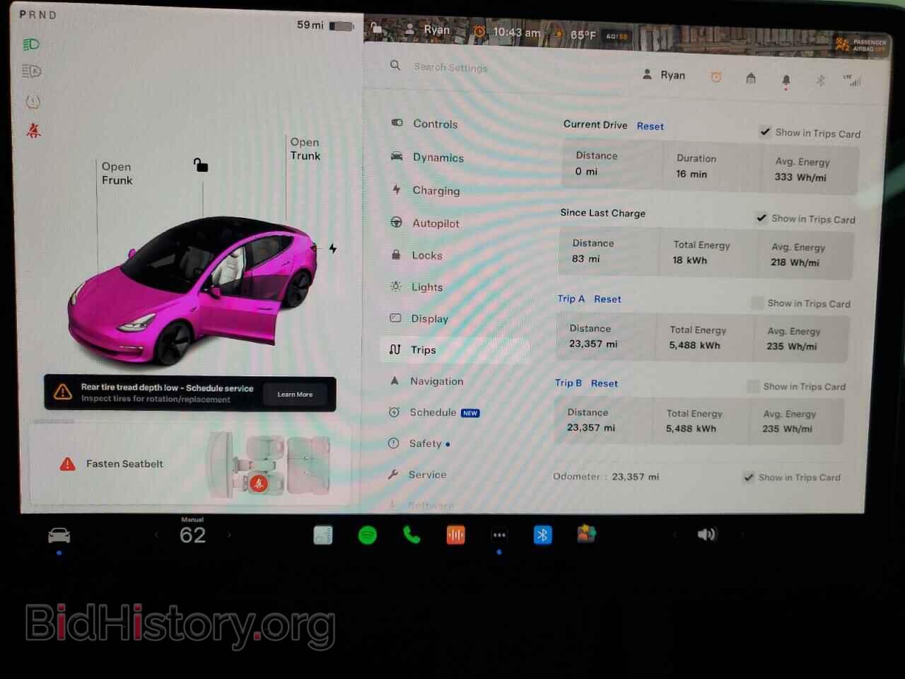 2021 TESLA MODEL 3 - VIN: 5YJ3E1EA3MF973208 - Photo 9