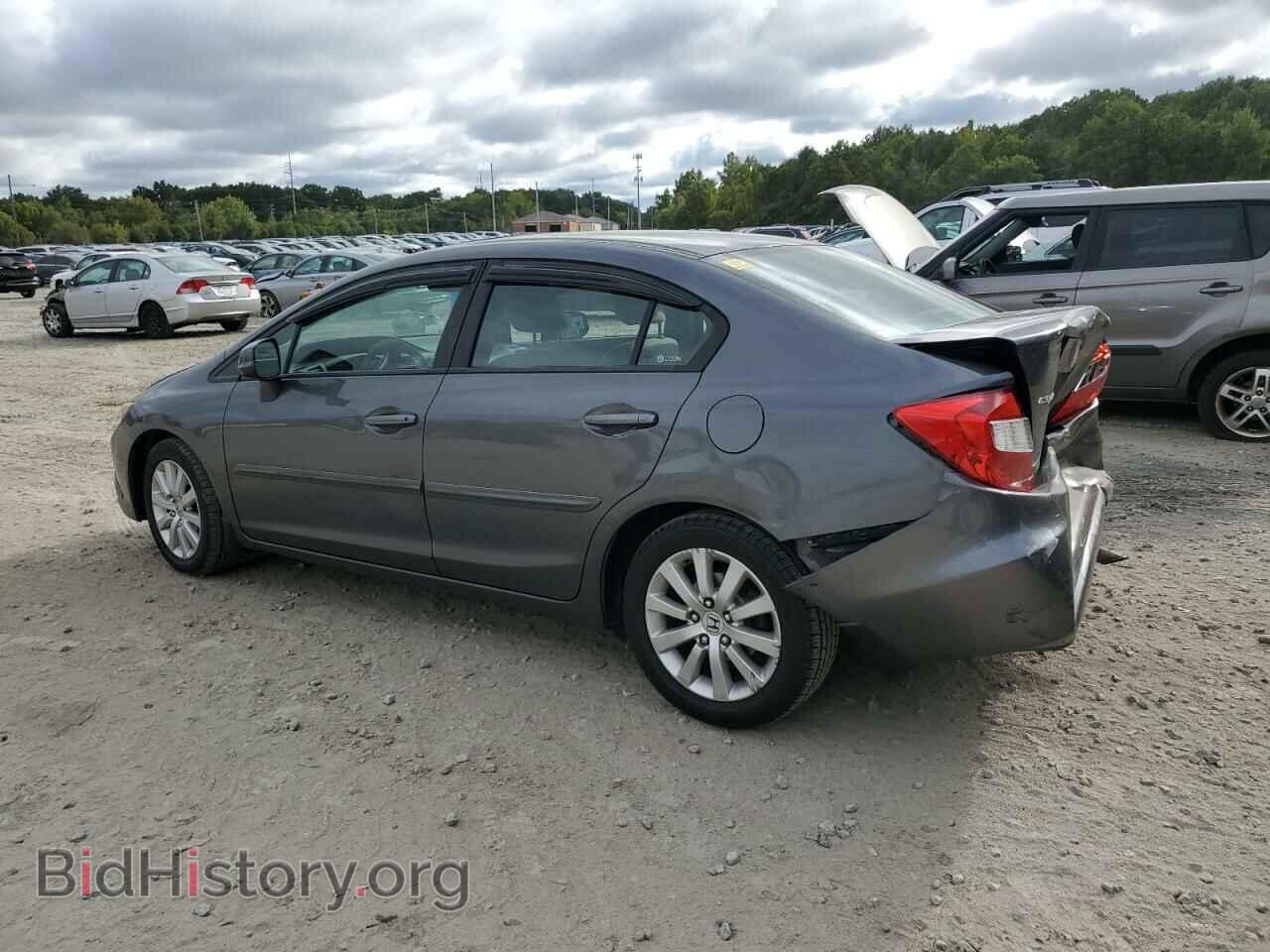2012 HONDA CIVIC - VIN: 2HGFB2F83CH523673 - Фото 2