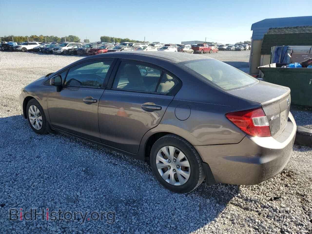 2012 HONDA CIVIC - VIN: 2HGFB2F57CH561090 - Фото 2