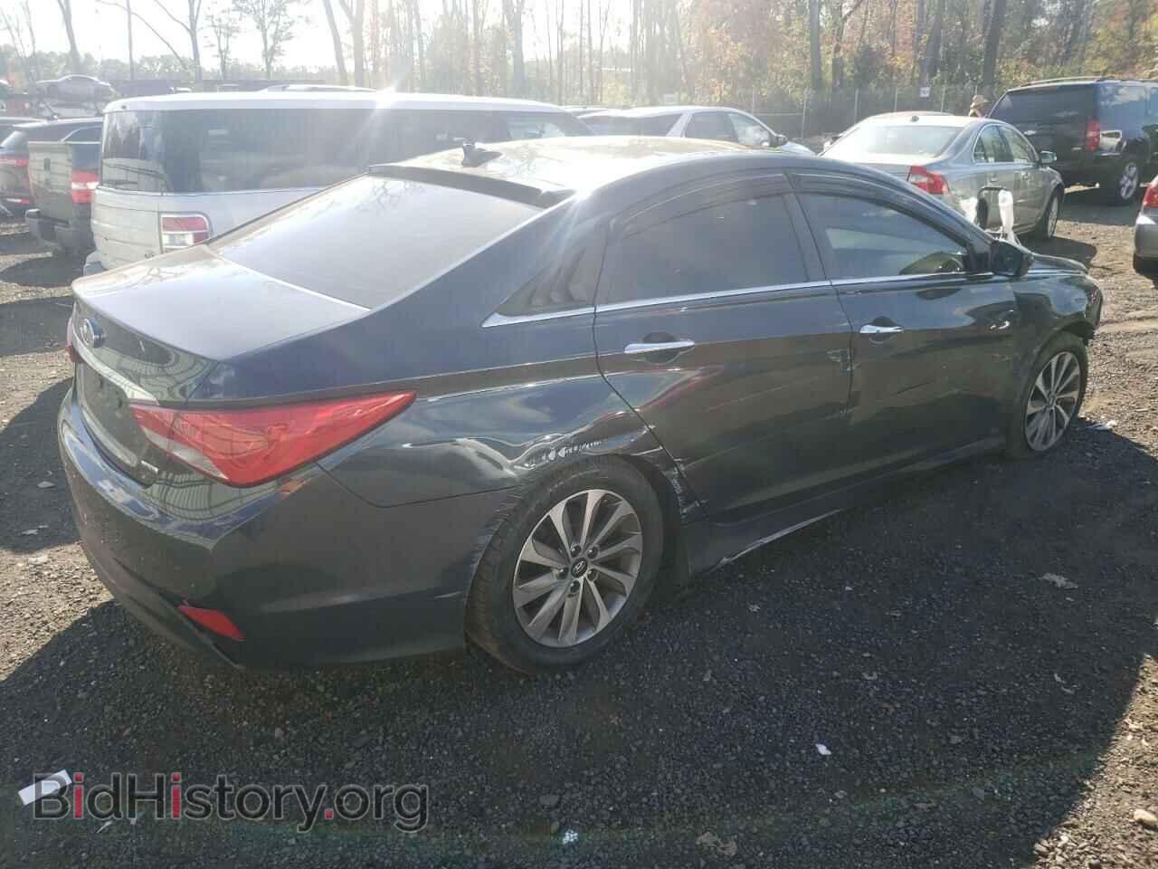 2014 HYUNDAI SONATA - VIN: 5NPEC4AC7EH838484 - Фото 3