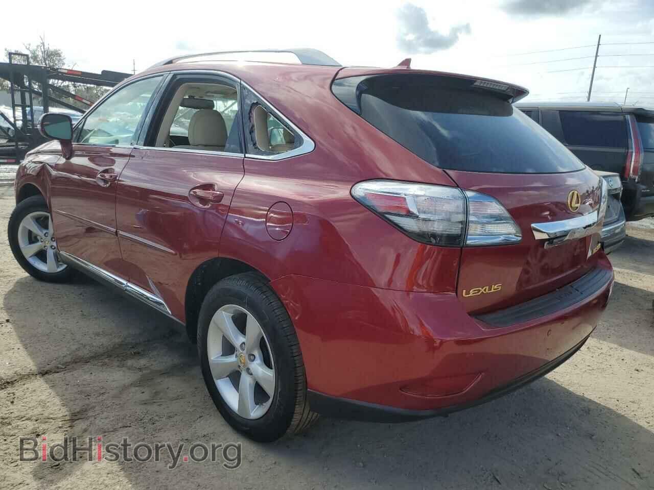 2012 LEXUS RX350 - VIN: 2T2BK1BA1CC149716 - Фото 2