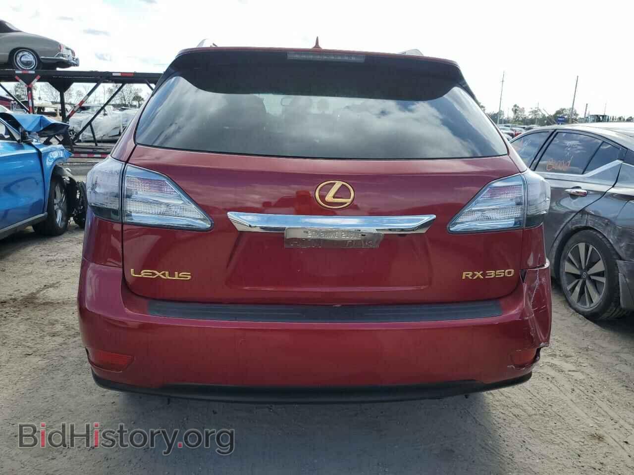 2012 LEXUS RX350 - VIN: 2T2BK1BA1CC149716 - Фото 6
