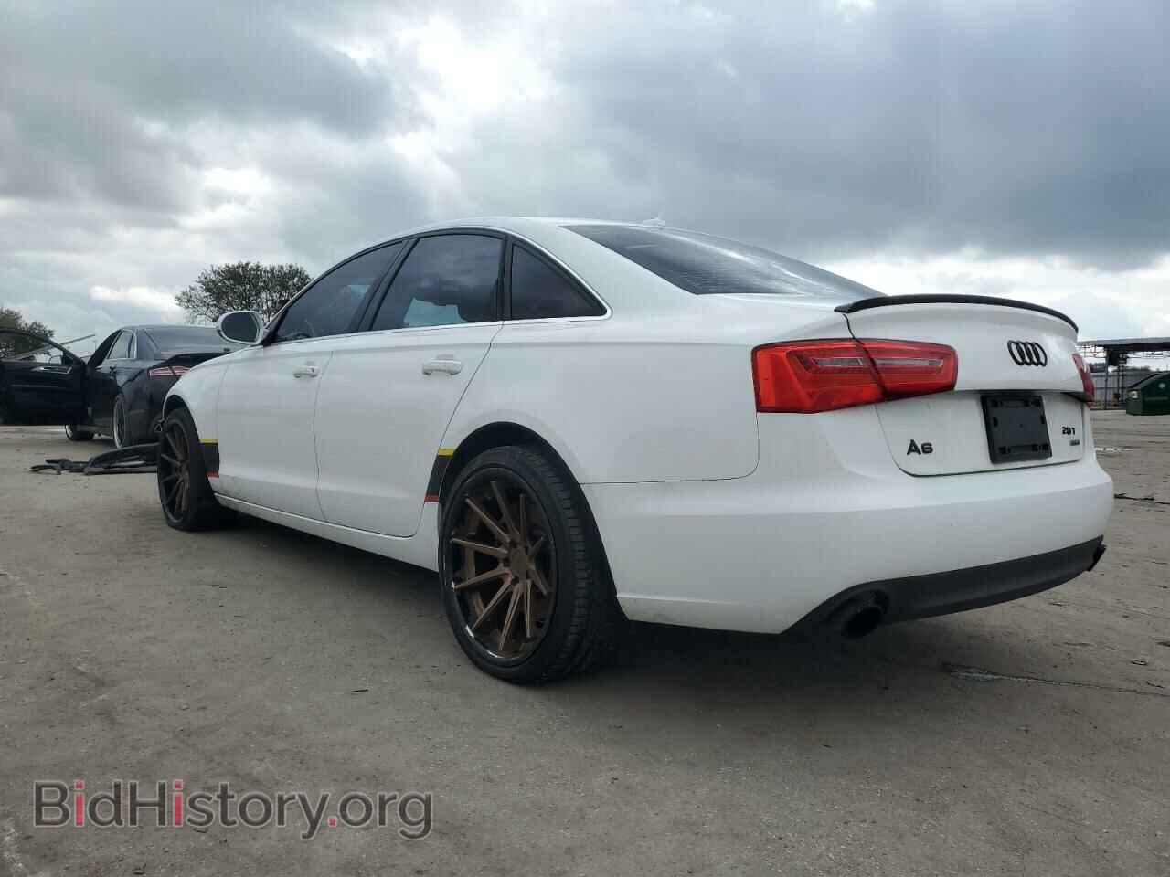 2014 AUDI A6 - VIN: WAUCFAFC8EN076205 - Фото 2