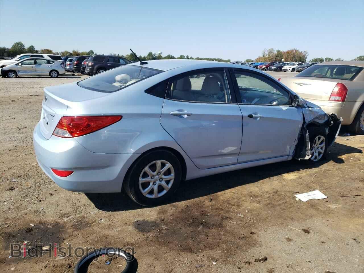 2013 HYUNDAI ACCENT - VIN: KMHCT4AE4DU329817 - Фото 3