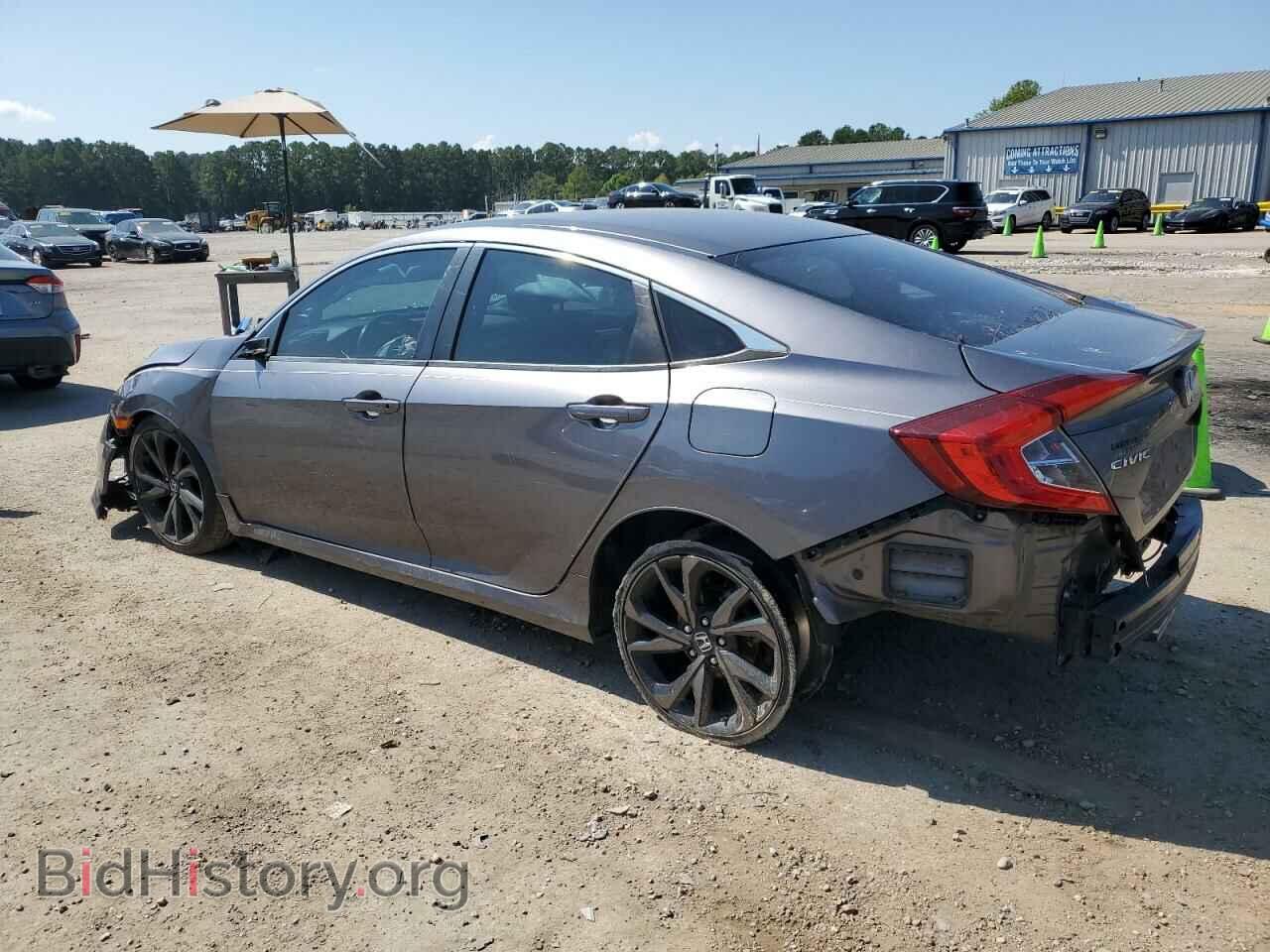 2019 HONDA CIVIC - VIN: 19XFC2F80KE021256 - Фото 2
