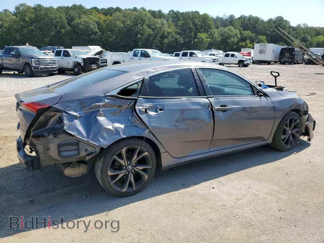 2019 HONDA CIVIC - VIN: 19XFC2F80KE021256 - Фото 3