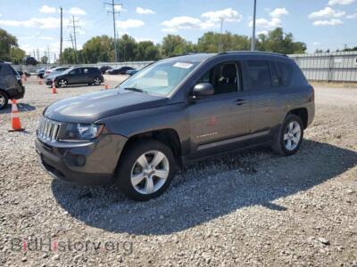 2017 Jeep COMPASS SPORT, темно-серый — VIN 1C4NJCBAXHD123609, Copart