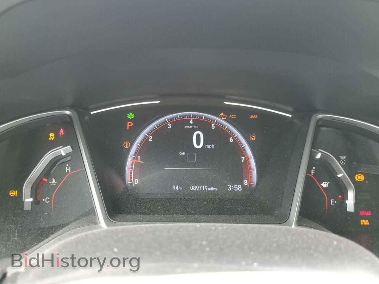 2019 HONDA CIVIC - VIN: 2HGFC2F86KH559322 - Фото 9