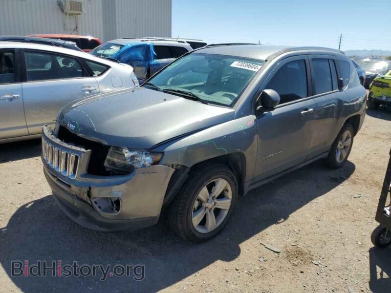 2014 Jeep COMPASS Sport (VIN 1C4NJCBB5ED510198) — фото 1 из 13, Copart, повреждение: по всему кузову