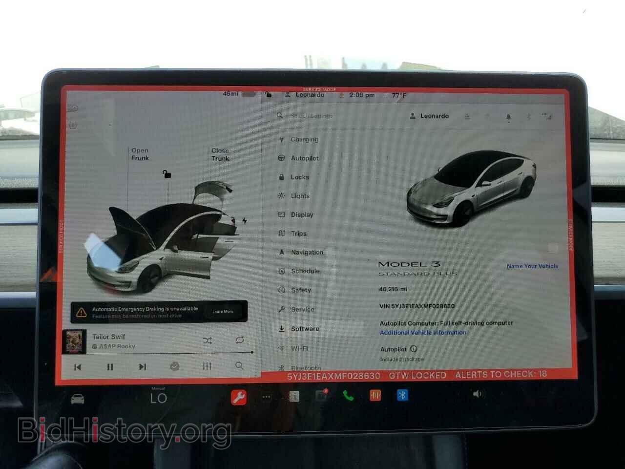 2021 TESLA MODEL 3 - VIN: 5YJ3E1EAXMF028630 - Photo 9