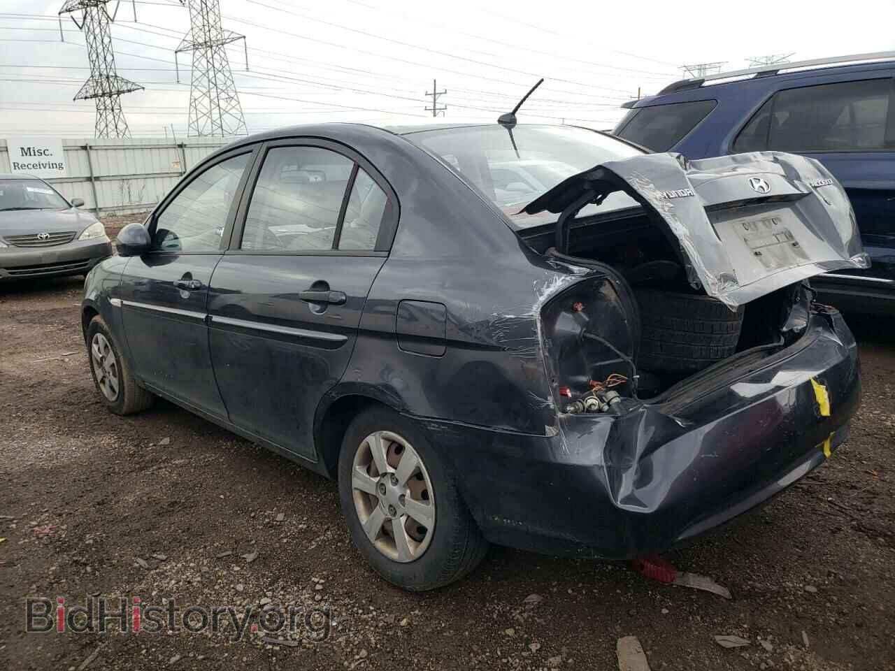 2007 HYUNDAI ACCENT - VIN: KMHCN46C17U084707 - Фото 2