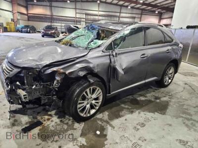 2014 Lexus RX350 Base, gray — VIN 2T2ZK1BA0EC134724, Copart