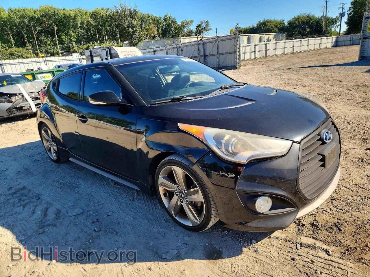 2013 HYUNDAI VELOSTER - VIN: KMHTC6AE3DU181185 - Фото 4