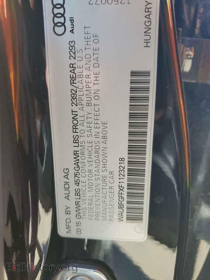 2015 AUDI A3 - VIN: WAUBFGFFXF1123218 - Фото 13