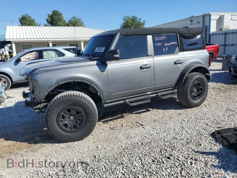 2023 Ford BRONCO Bronco BAS (VIN 1FMEE5DP3PLB30337) — фото 1 из 14, Copart, повреждение: передняя часть