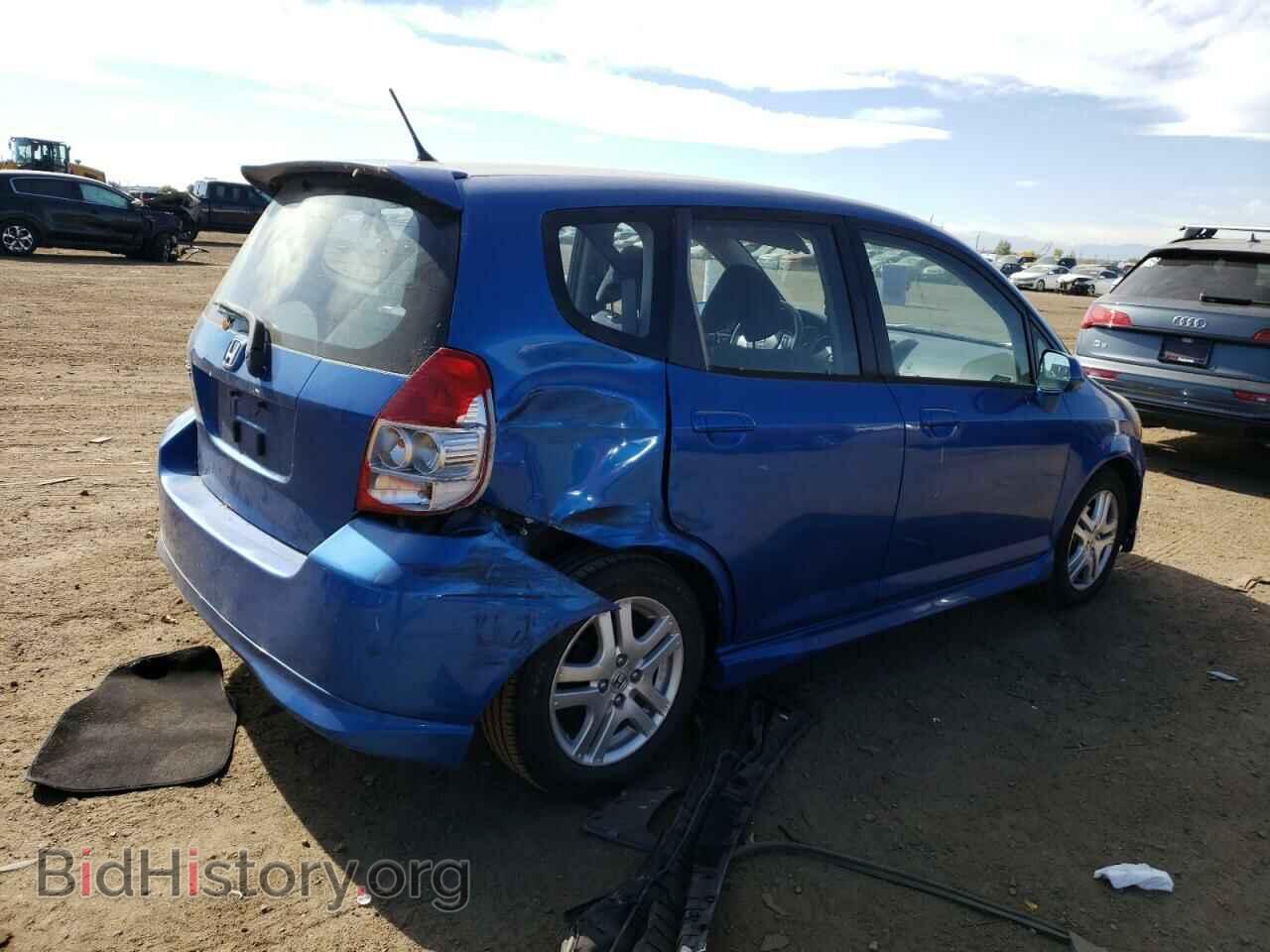 2007 HONDA FIT - VIN: JHMGD38677S057600 - Фото 3