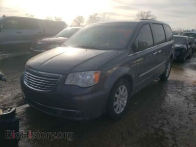 2016 Chrysler MINIVAN Town & COU, gray — VIN 2C4RC1BG5GR254852, Copart