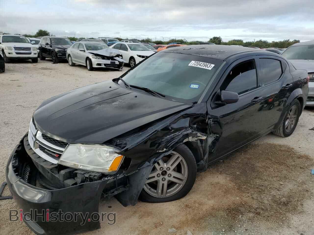 Фотография 1C3CDZCB9CN207324 - DODGE AVENGER 2012